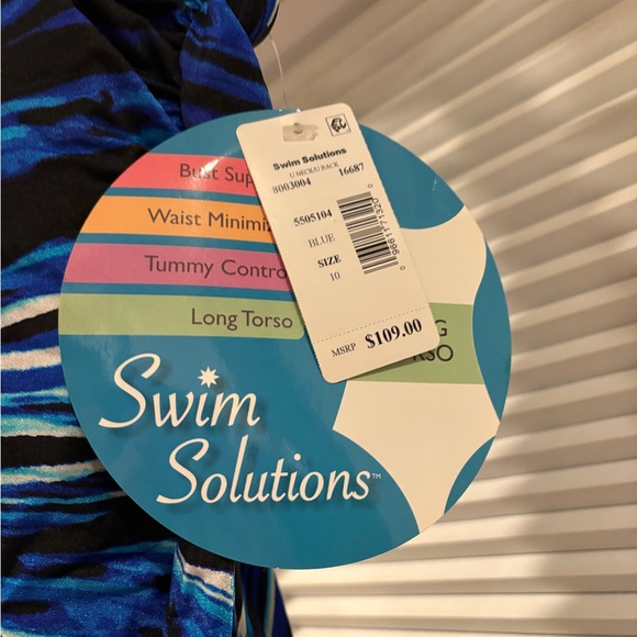 Swim Solutions One Piece Swim Suit - Picture 2 of 5
